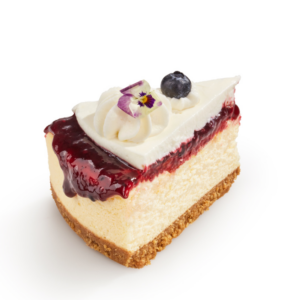 Pastel Queso con Zarzamora